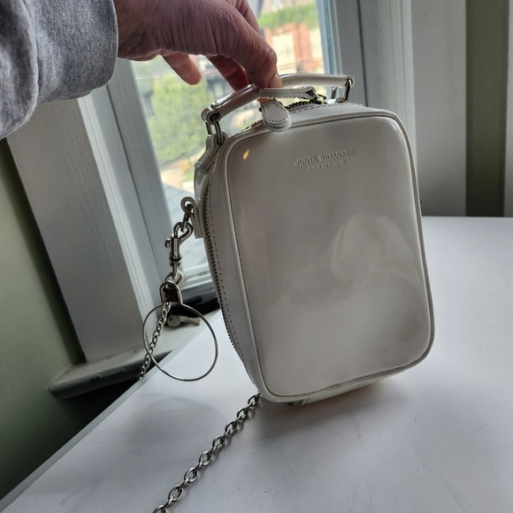 Junya Watanabe white patent leather bag BNWOT - Picture 2 of 14